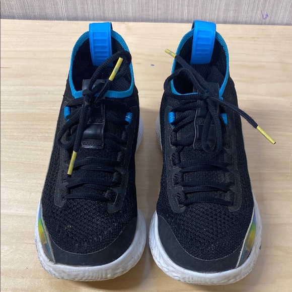 Under Armour Curry‎ Flow 8 black tie dye kids size 4.5 youth sneaker - Picture 4 of 7